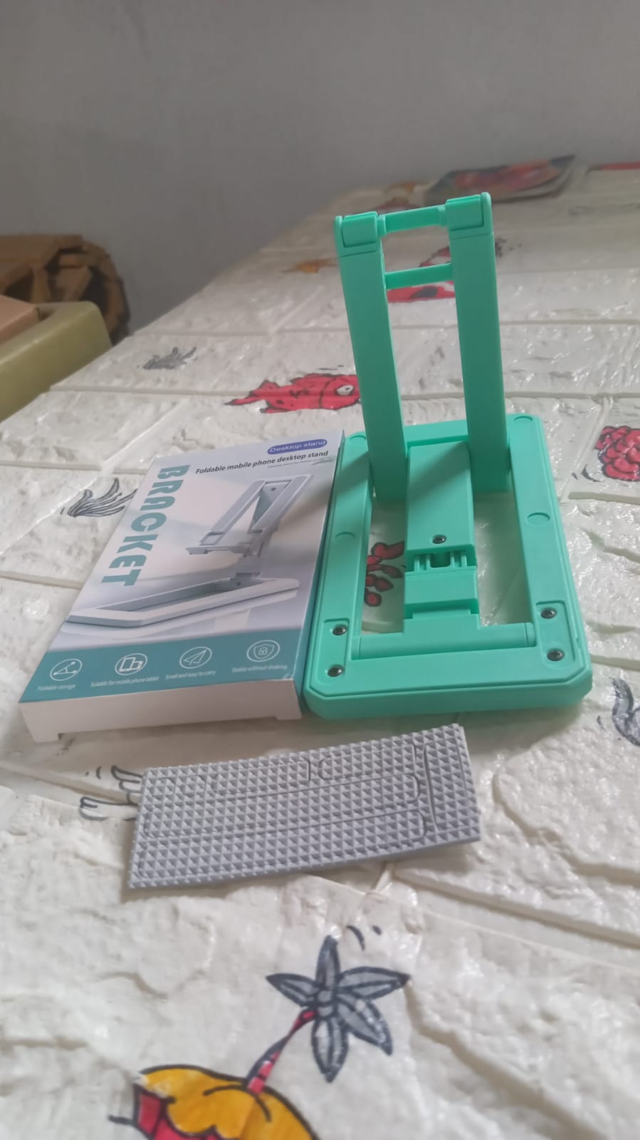 6882 Mobile Phone Stand Mobile Phone Holder Table Adjustable Angle Height Foldable Non-Slip Sturdy Mobile Phone Holder Desktop Phone Holder for All Smartphones 6882 Mobile Phone Stand Mobile Phone Holder Table Adjustable Angle Height Foldable Non-Slip Sturdy Mobile Phone Holder Desktop Phone Holder for All Smartphones